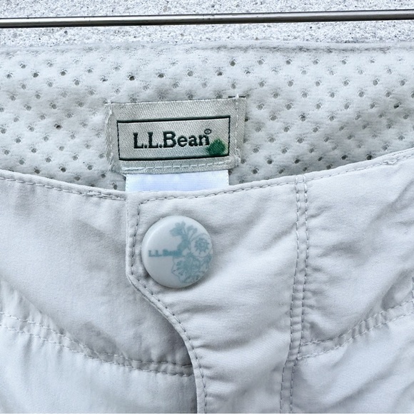 NWT LL Bean Trailhead Bottoms Sunsmart Pants Beige Silver Birch - Picture 5 of 16
